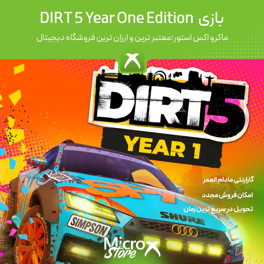 بازی DIRT 5 Year One Edition